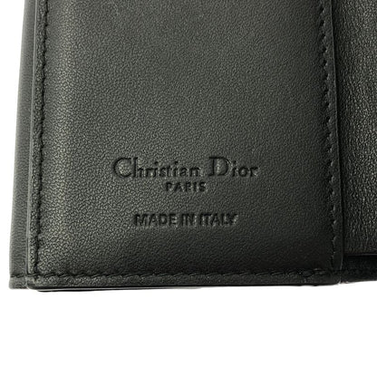 Dior Lotus Flower Wallet Trifold Handbag