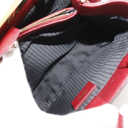 Fendi Petit Tou Jour 2-Way Shoulder Leather Red Handbag