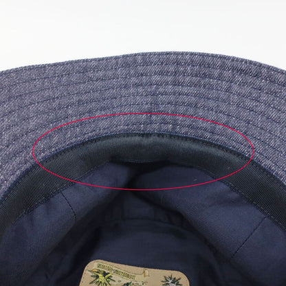 Hermes Bucket Hat Bob Eden Notation 57 Denim Navy