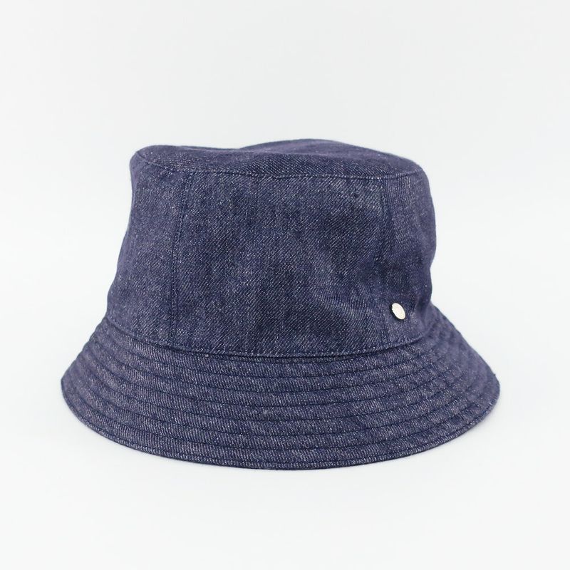 Hermes Bucket Hat Bob Eden Notation 57 Denim Navy