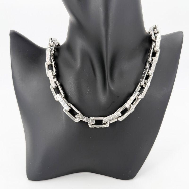 Louis Vuitton Necklace Collier Chain Monogram