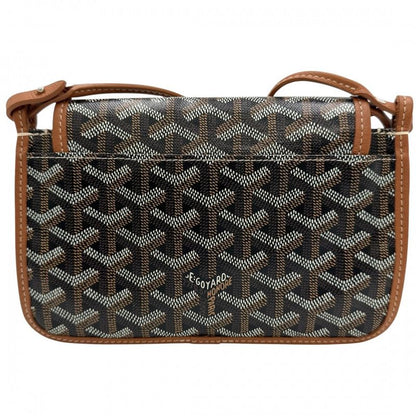 Goyard Shoulder Bag Plumet Pouch Wallet Black Brown