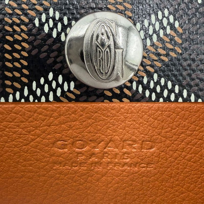 Goyard Shoulder Bag Plumet Pouch Wallet Black Brown