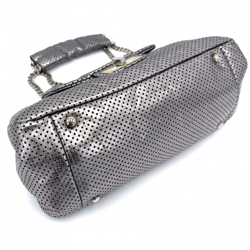 Chanel Shoulder Bag Perforated 2.55 Turnlock