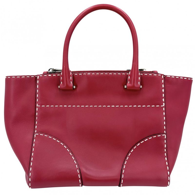 Prada 2-Way Shoulder Bag Crossbody Triangle Logo Leather