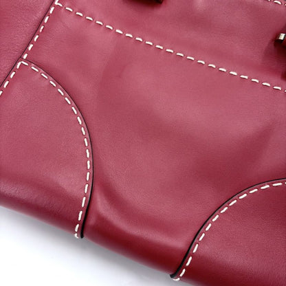 Prada 2-Way Shoulder Bag Crossbody Triangle Logo Leather