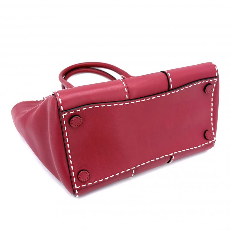 Prada 2-Way Shoulder Bag Crossbody Triangle Logo Leather