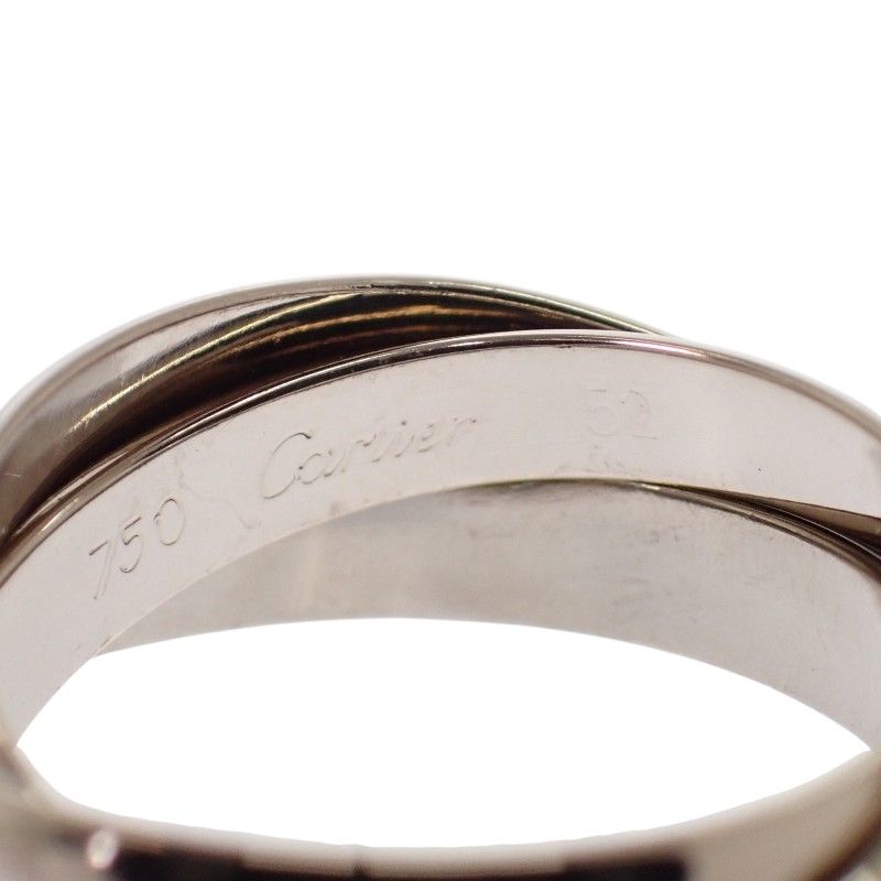 Cartier Trinity Ring 18K White Gold 52