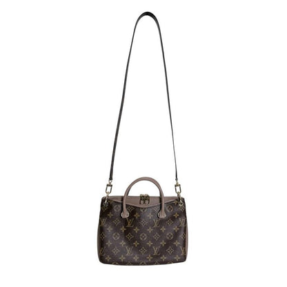 Louis Vuitton Monogram Handbag Pallas BB Brown