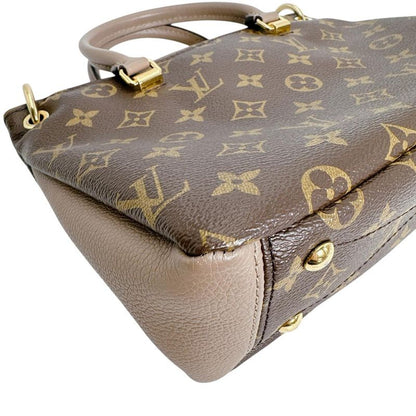 Louis Vuitton Monogram Handbag Pallas BB Brown