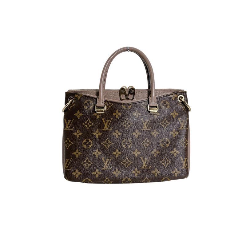 Louis Vuitton Monogram Handbag Pallas BB Brown