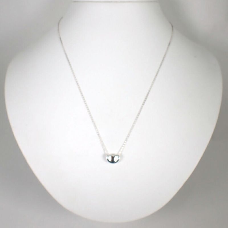 Tiffany & Co 925 Bean Pendant Necklace