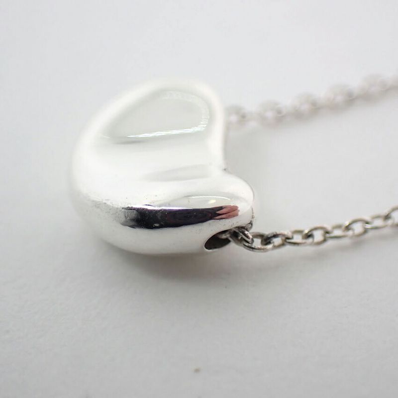 Tiffany & Co 925 Bean Pendant Necklace