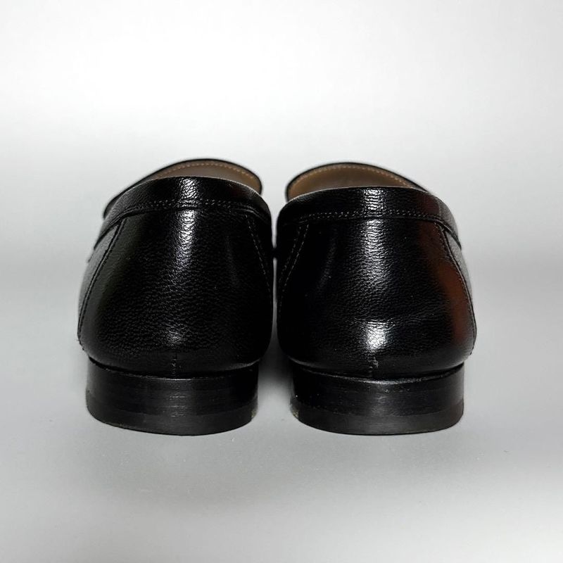 Hermes Moccasin Royale Loafers 37 Black