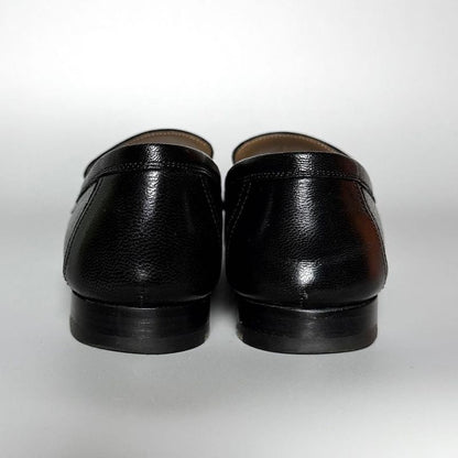 Hermes Moccasin Royale Loafers 37 Black