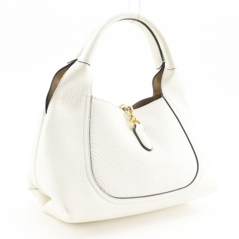 Gucci Softbit Small Calf White Handbag