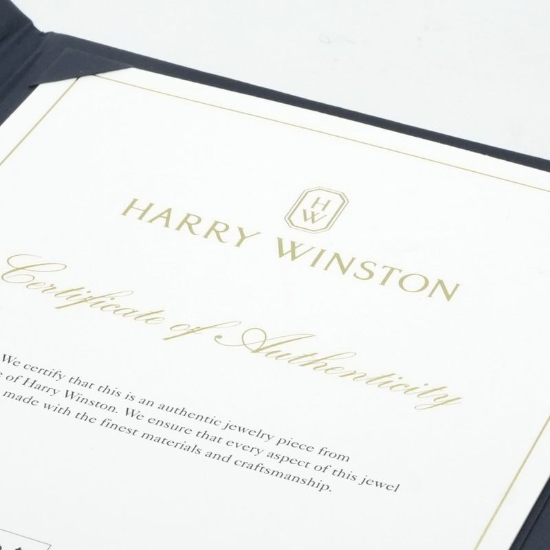 Harry Winston Round Cut Solitaire Ring