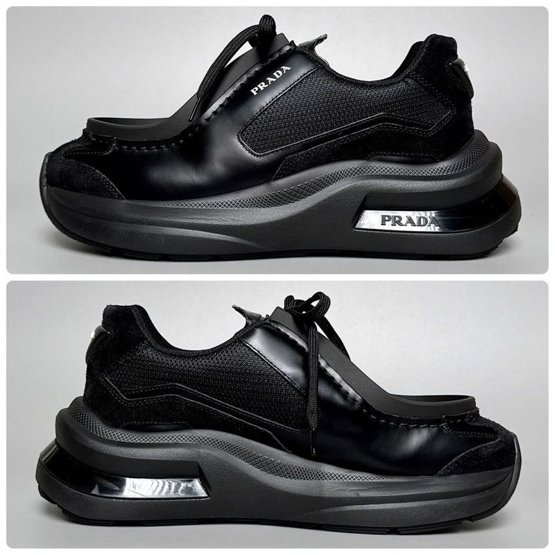 Prada System Black Sneaker