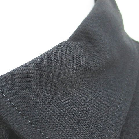 Prada Long Sleeve Polo Shirt Top M Black Button