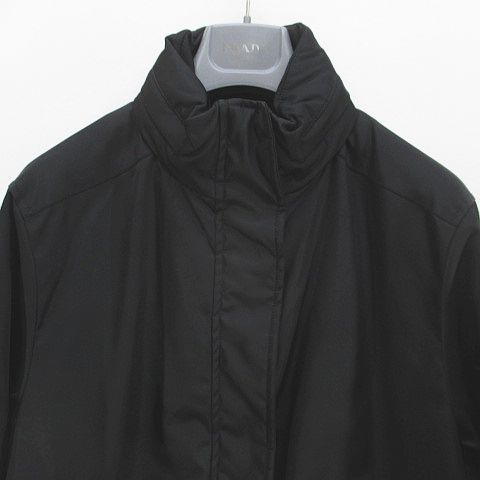 Prada Re-Nylon Jacket Coat Batting Middle Length