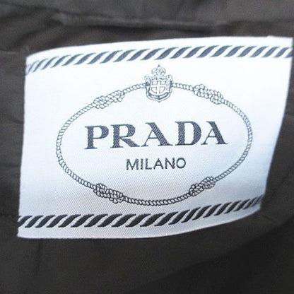 Prada Re-Nylon Jacket Coat Batting Middle Length
