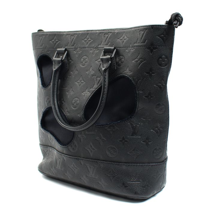 Louis Vuitton Comme Des Garcons with Holes PM Rei Kawakubo Collaboration 2-Way Shoulder Bag