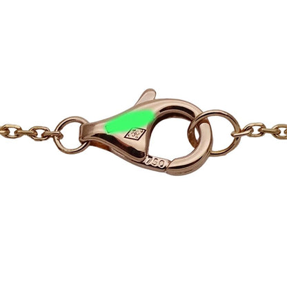 Cartier Necklace Diamond Etincelle Pink Gold Polished