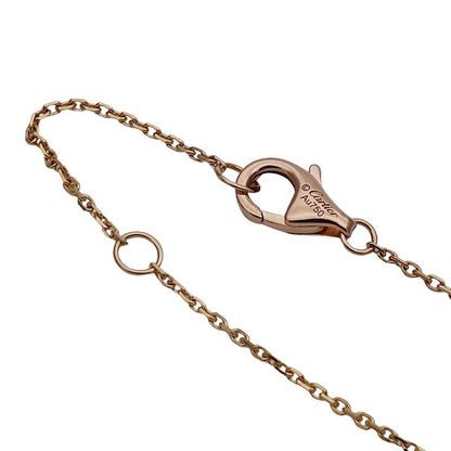 Cartier Necklace Diamond Etincelle Pink Gold Polished