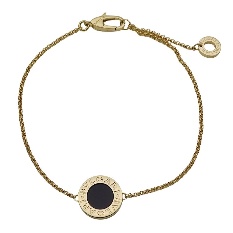Bvlgari Bracelet Onyx Yellow Gold SM