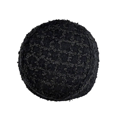 Chanel Bucket Hat M Tweed CC Logo Black