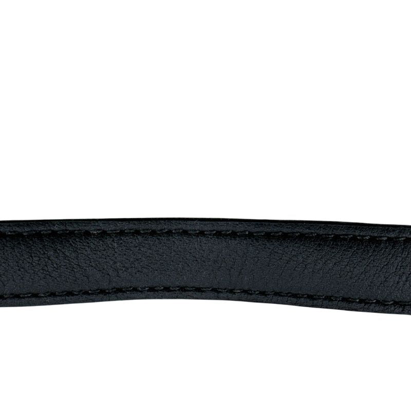 Louis Vuitton Bracelet Monochain Monogram Eclipse Leather Silver