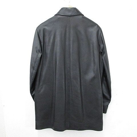 Hermes Coat Leather Stainless Steel Single