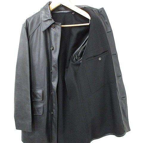 Hermes Coat Leather Stainless Steel Single