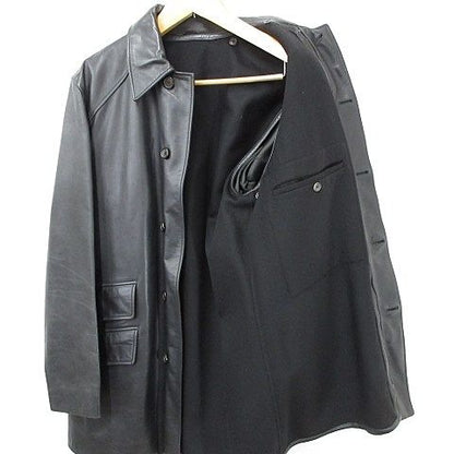 Hermes Coat Leather Stainless Steel Single