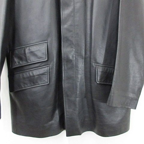 Hermes Coat Leather Stainless Steel Single