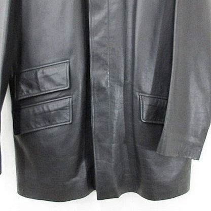 Hermes Coat Leather Stainless Steel Single