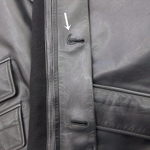 Hermes Coat Leather Stainless Steel Single