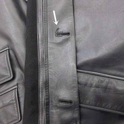 Hermes Coat Leather Stainless Steel Single