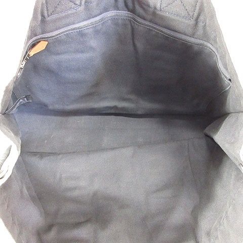 Hermes Fourre Tout MM Tote Cotton Canvas Gray