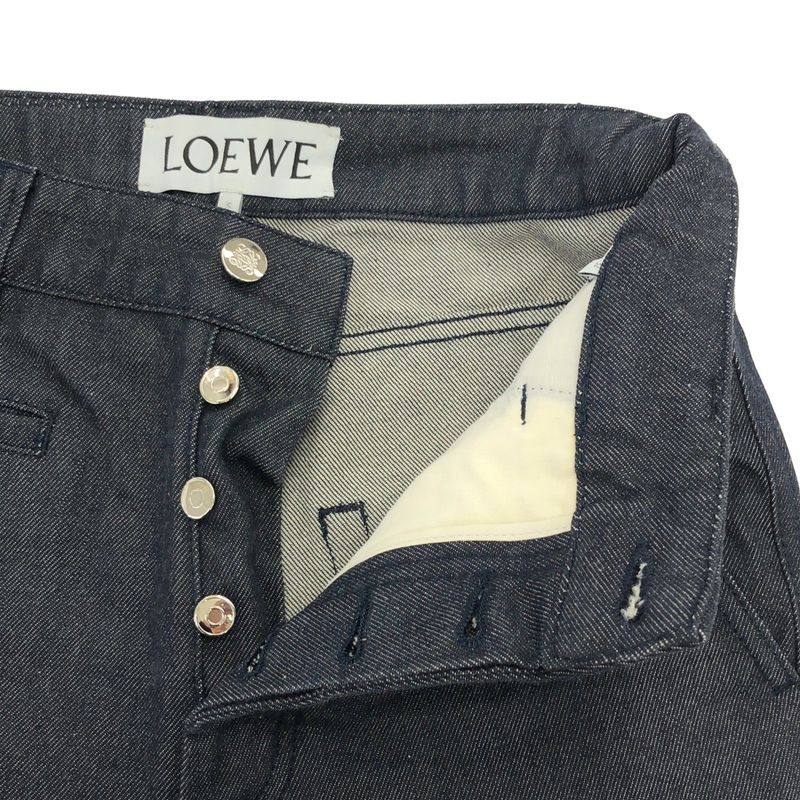 Loewe Roll Up Fisherman Denim Pants Indigo 32