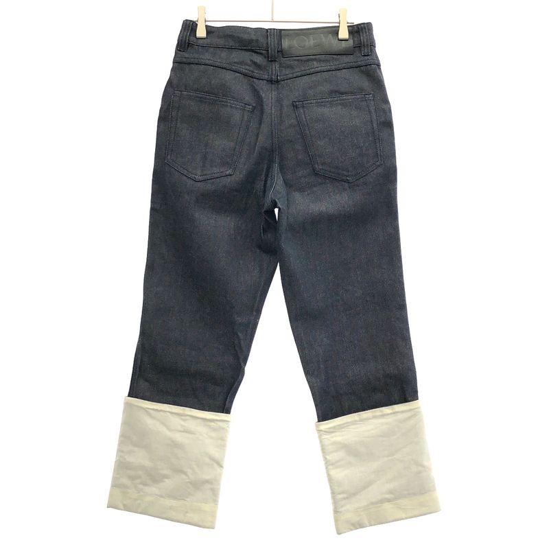 Loewe Roll Up Fisherman Denim Pants Indigo 32