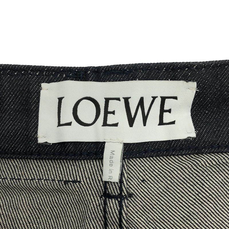 Loewe Roll Up Fisherman Denim Pants Indigo 32