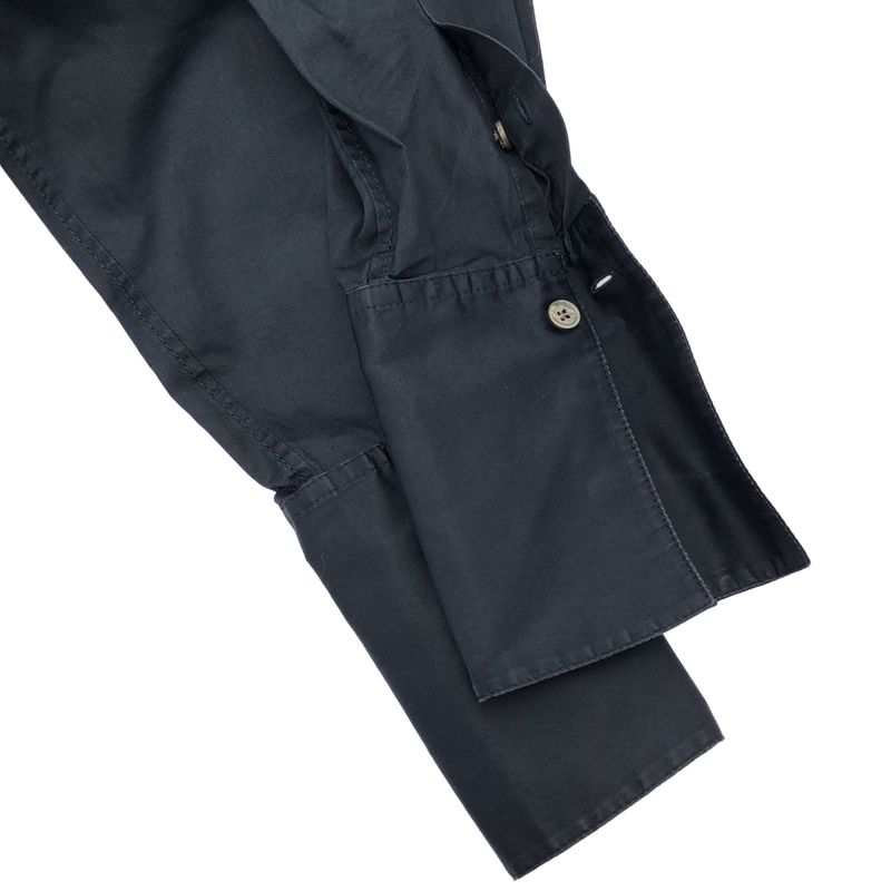 Celine by Phoebe Philo Belted Shirt Dress 2 Navy 36