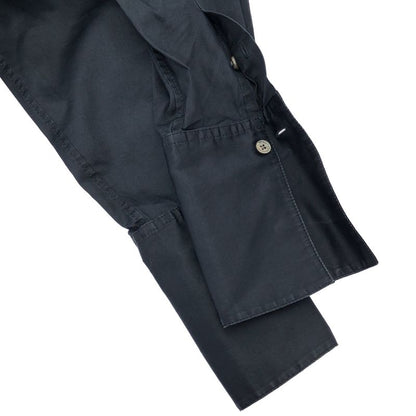 Celine by Phoebe Philo Belted Shirt Dress 2 Navy 36