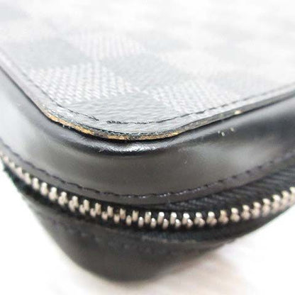 Louis Vuitton Damier Graphite Zippy XL Wallet Travel Case Loud