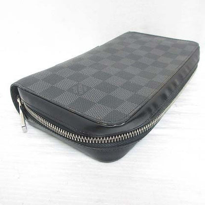Louis Vuitton Damier Graphite Zippy XL Wallet Travel Case Loud