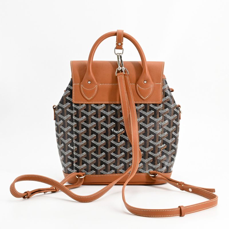 Goyard Backpack Alpine Mini Black Brown
