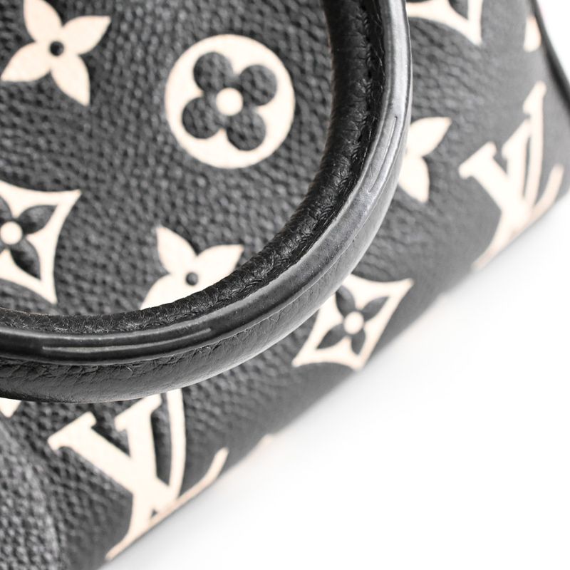 Louis Vuitton Handbag Speedy Bandouliere 20 Black White Pink