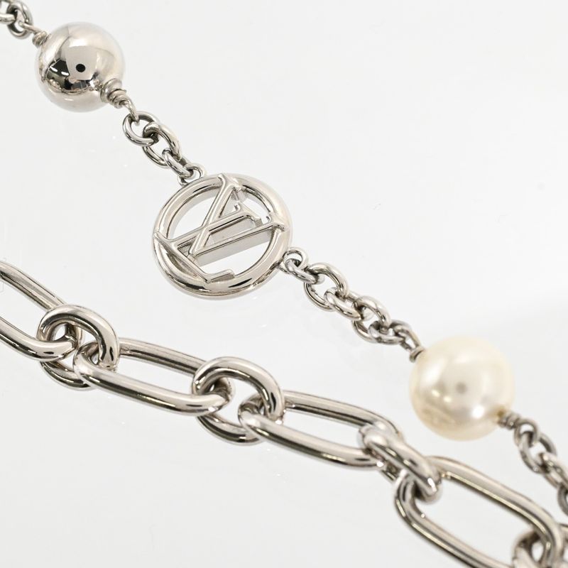 Louis Vuitton Charm Midnight Pearl Chain