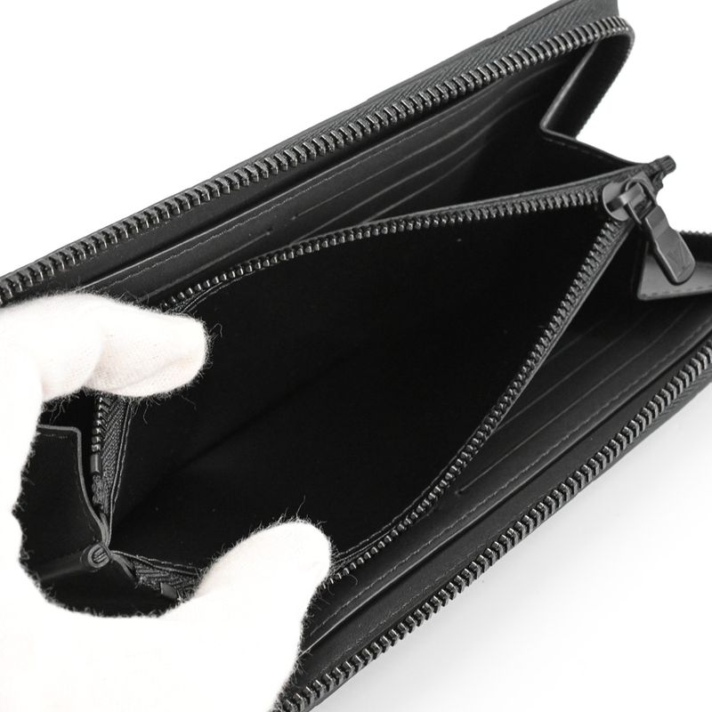 Louis Vuitton Wallet Zippy Horizontal Black